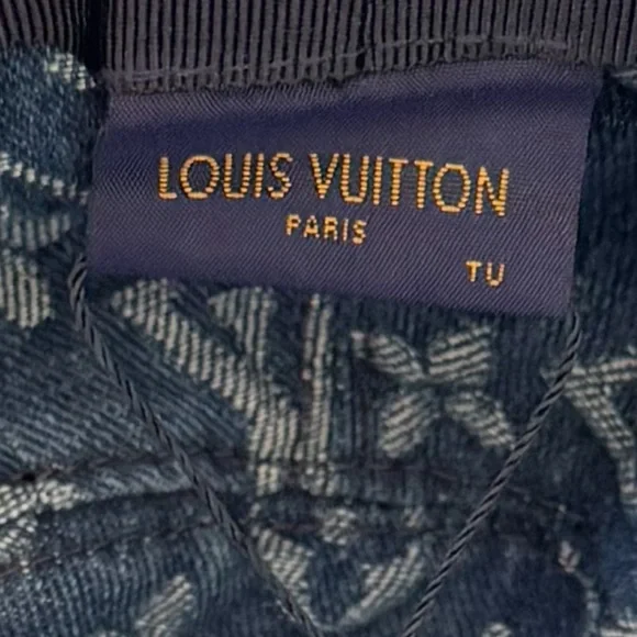 NWT LOUIS VUITTON DENIM BUCKET HAT - Picture 12 of 12